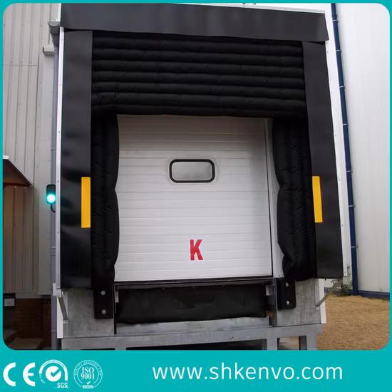 Inflatable Weather Loading Dock Door Shelter for Logistics Warehouse